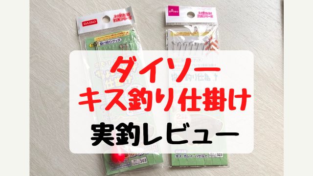 ダイソーのキス釣り仕掛けで釣れるかボートで試してみた 結果は大漁 てとら釣り キャンプ