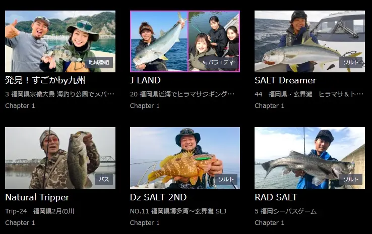 福岡で今釣れる魚は ２４種の魚を季節ごとに紹介 てとら釣り キャンプ